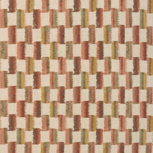 LEE JOFA MODERN - BRUSHSTROKE - TERRA - Fabric By The YARD