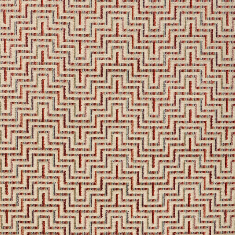 LEE JOFA MODERN - STRIDE VELVET - MERLOT - Fabric By The YARD