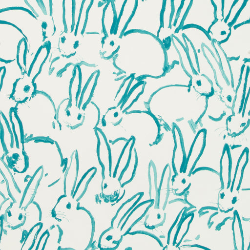 LEE JOFA MODERN - HUTCH- TURQUOISE - Wallcovering by the Roll TURQUOISE