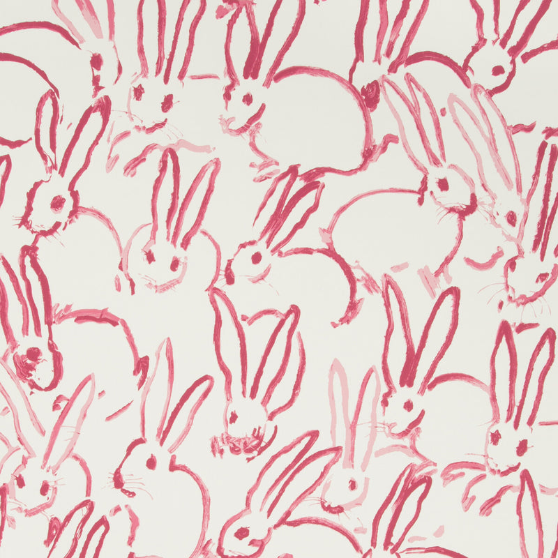 LEE JOFA MODERN - HUTCH- IVORY/PINK - Wallcovering by the Roll IVORY/PINK