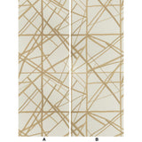 LEE JOFA MODERN - CHANNELS PAPER- LATTE/SUEDE - Wallcovering by the Piece