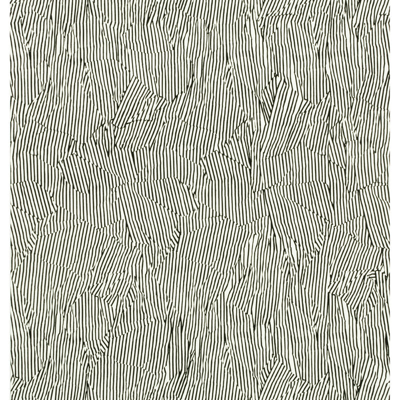 LEE JOFA MODERN - AVANT- IVORY/BLACK - Wallcovering by the Roll IVORY/BLACK