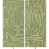 LEE JOFA MODERN - GRAFFITO- FERN - Wallcovering by the Piece