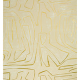 LEE JOFA MODERN - GRAFFITO- IVORY/GOLD - Wallcovering by the Piece