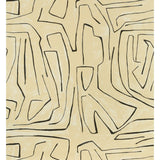 LEE JOFA MODERN - GRAFFITO- LINEN/ONYX - Wallcovering by the Piece