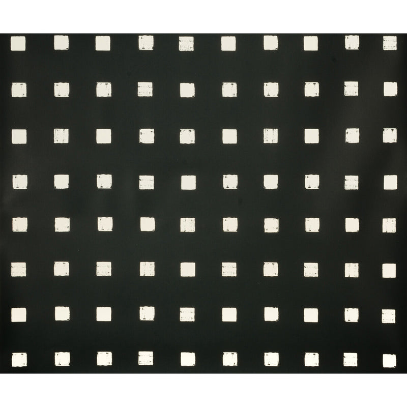 LEE JOFA MODERN - CHALET- BLACK/IVORY - Wallcovering by the Roll BLACK/IVORY