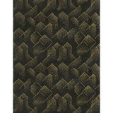 LEE JOFA MODERN - BRINK PAPER- GOLD/ONYX - Wallcovering by the Yard