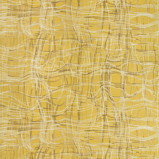 LEE JOFA MODERN - ENTANGLE PAPER- MUSTARD - Wallcovering by the Roll MUSTARD