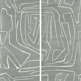 LEE JOFA MODERN - GRAFFITO II- DENIM - Wallcovering by the Piece