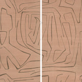 LEE JOFA MODERN - GRAFFITO II- ROSA - Wallcovering by the Piece