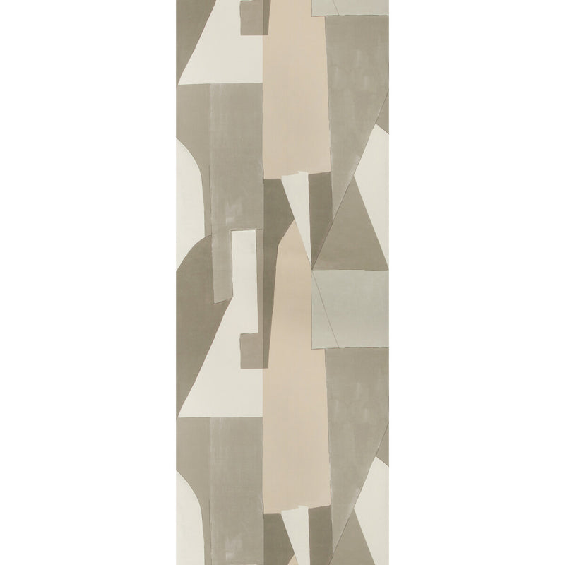 LEE JOFA MODERN - DISTRICT PAPER- ALABASTER - Wallcovering by the Roll ALABASTER