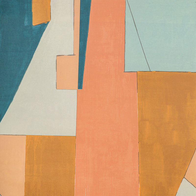 LEE JOFA MODERN - DISTRICT PAPER- APRICOT - Wallcovering by the Roll APRICOT