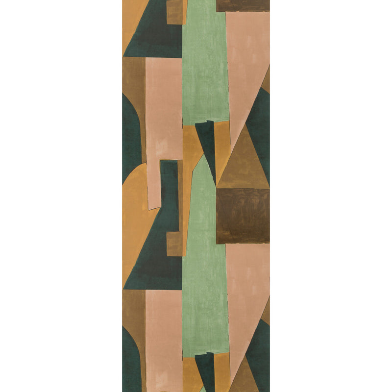 LEE JOFA MODERN - DISTRICT PAPER- TOBACCO - Wallcovering by the Roll TOBACCO