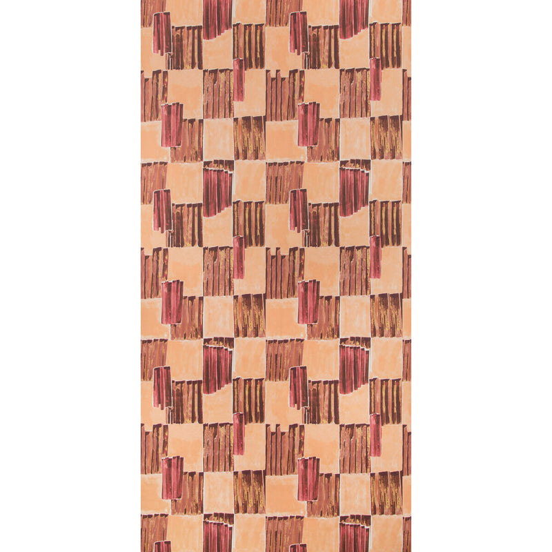 LEE JOFA MODERN - LYRE PAPER- FIERY - Wallcovering by the Roll FIERY