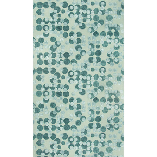 LEE JOFA MODERN - HEX PAPER- LAGOON - Wallcovering by the Roll LAGOON