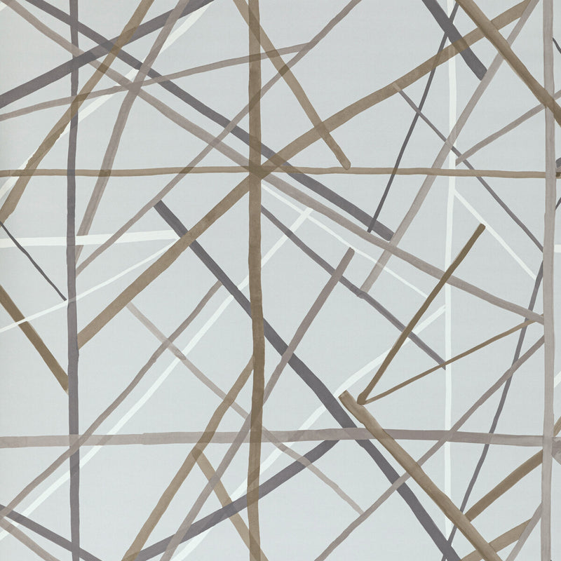 LEE JOFA MODERN - SIMPATICO PAPER- CINDER - Wallcovering by the Roll CINDER