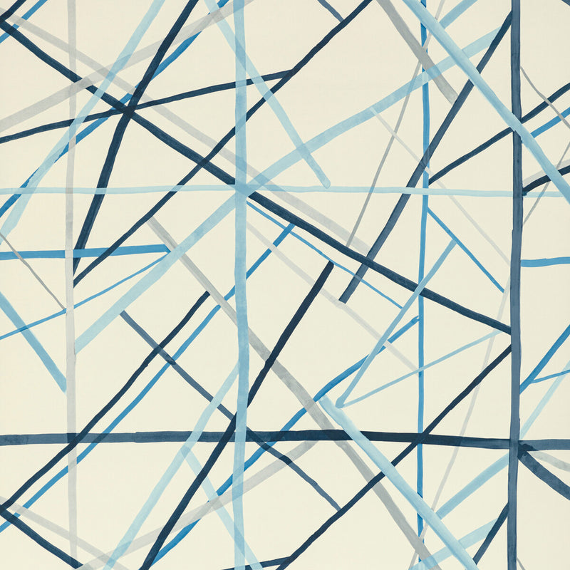 LEE JOFA MODERN - SIMPATICO PAPER- SKY - Wallcovering by the Roll SKY
