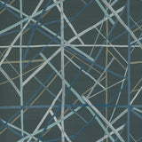 LEE JOFA MODERN - SIMPATICO PAPER- RAVEN - Wallcovering by the Roll