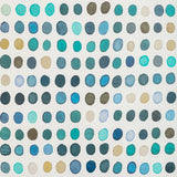 LEE JOFA MODERN - TWISTER PAPER- DENIM/AQUA - Wallcovering by the Roll