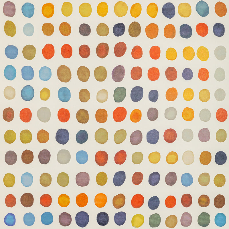LEE JOFA MODERN - TWISTER PAPER- SKY/TANG - Wallcovering by the Roll SKY/TANG