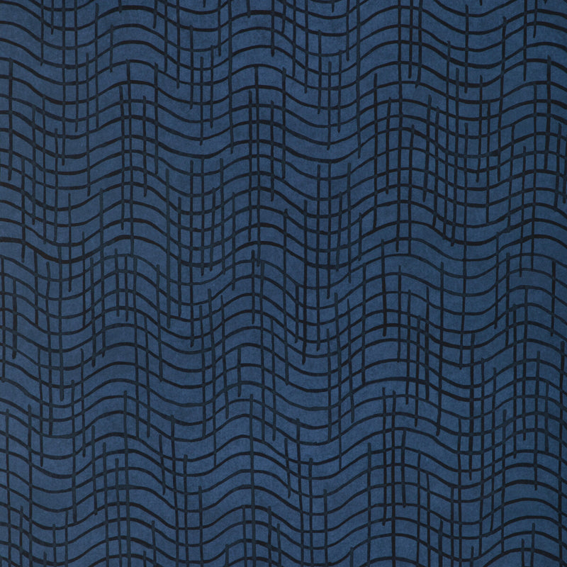 LEE JOFA MODERN - DADA PAPER- DENIM - Wallcovering by the Roll DENIM