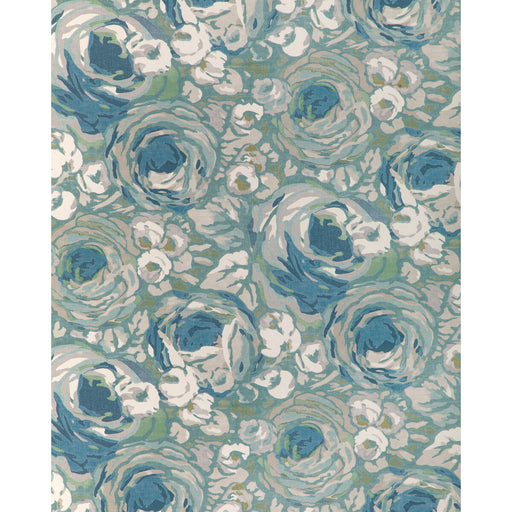 LEE JOFA MODERN - ORCHARD PAPER- AQUA/STONE - Wallcovering by the Roll AQUA/STONE