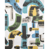 LEE JOFA MODERN - BLEECKER PAPER- LAKE/FERN - Wallcovering by the Roll