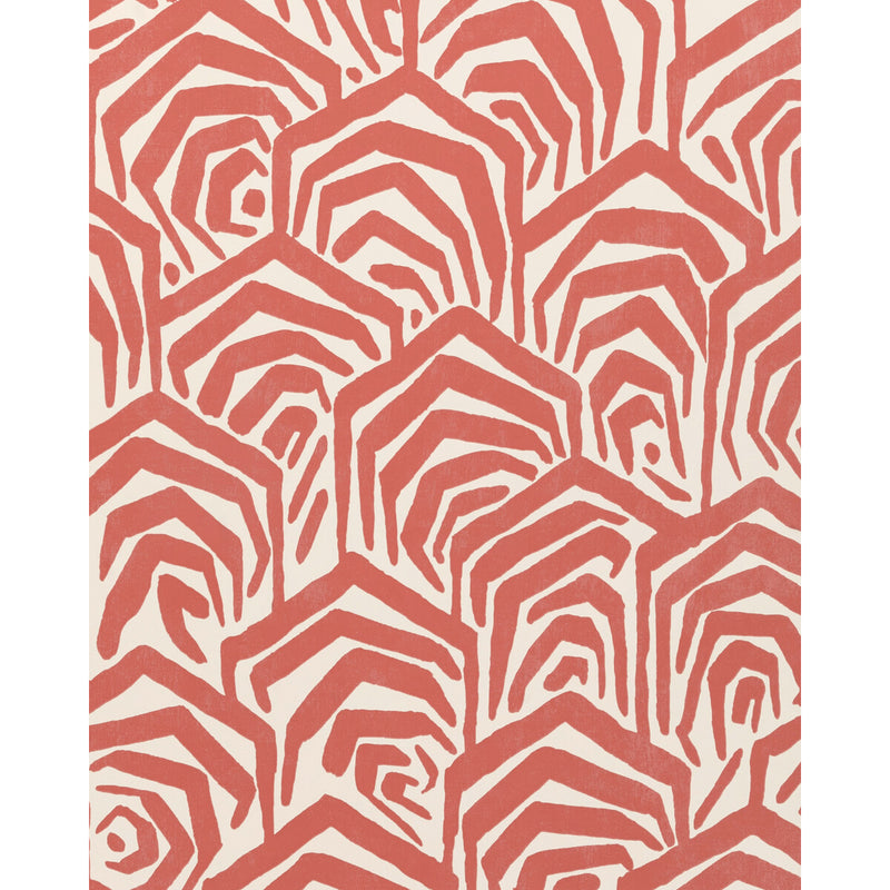 LEE JOFA MODERN - GREENE PAPER- CLAY - Wallcovering by the Roll CLAY