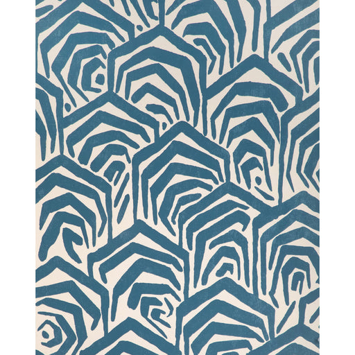 LEE JOFA MODERN - GREENE PAPER- BLUE - Wallcovering by the Roll BLUE