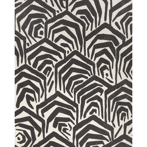 LEE JOFA MODERN - GREENE PAPER- NOIR - Wallcovering by the Roll NOIR