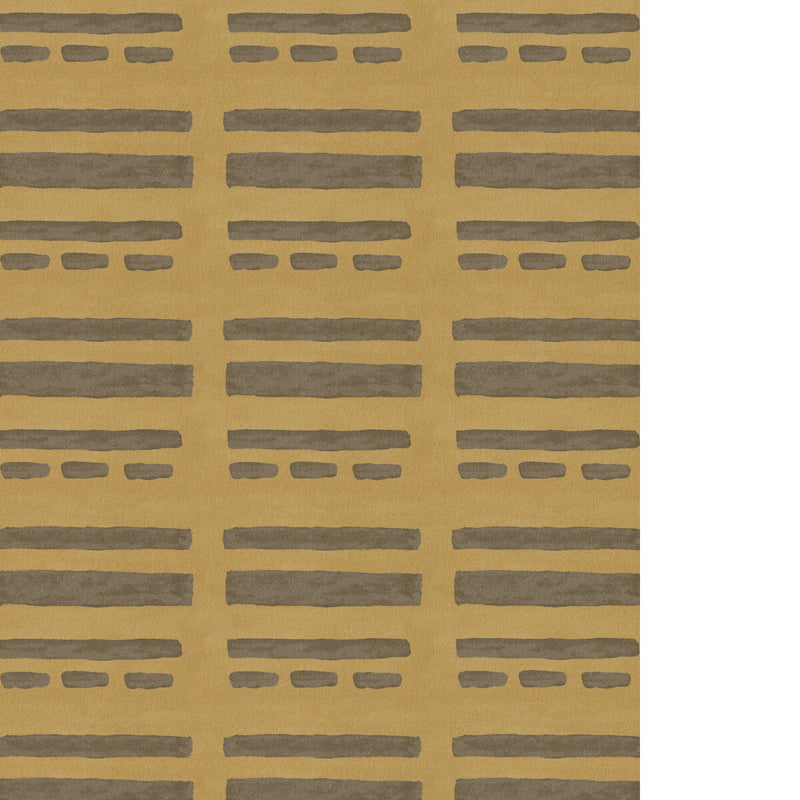 LEE JOFA MODERN - SIFT WC - CITRON/CHARCOAL - Wallpaper By The ROLL