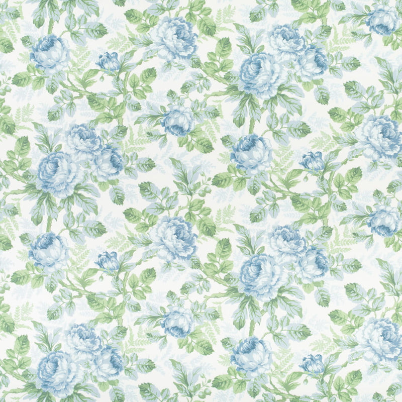 Genevieve - Stream - 29 Park - Fabric by the Yard