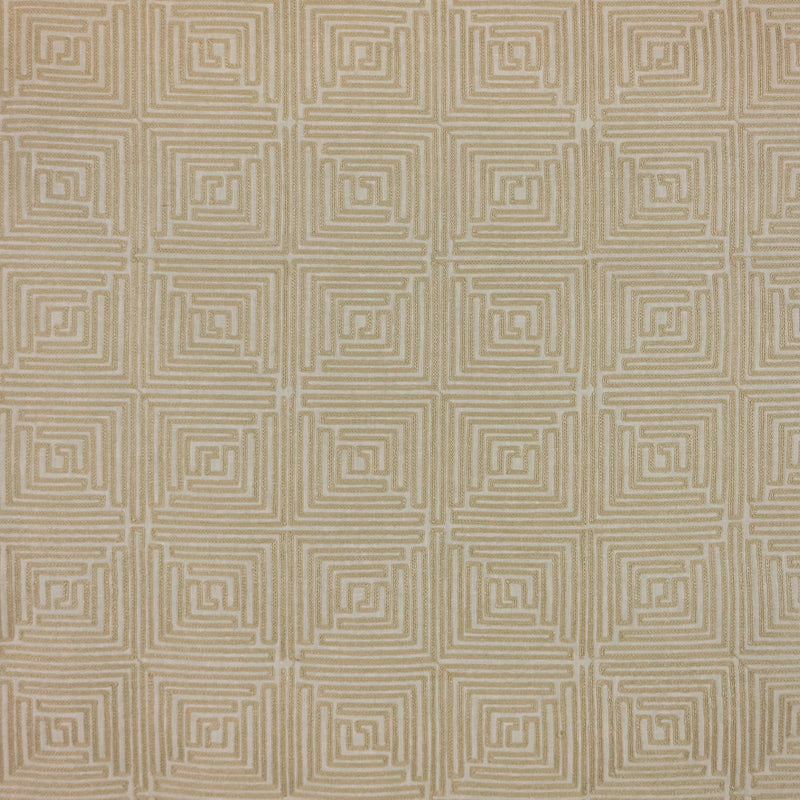 RM Coco - Greek Key Fret - Fabric by the Yard - Samples Available Upon Request
