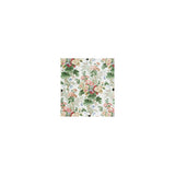LEE JOFA - HOLLYHOCK HDB- WHITE/CORAL - Fabric by the Yard