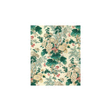 LEE JOFA - HOLLYHOCK HDB- WHITE/BROWN - Fabric by the Yard