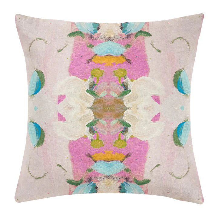 Laura Park - 22' x 22' Euro Pillow Bundle - Monets Garden Pink