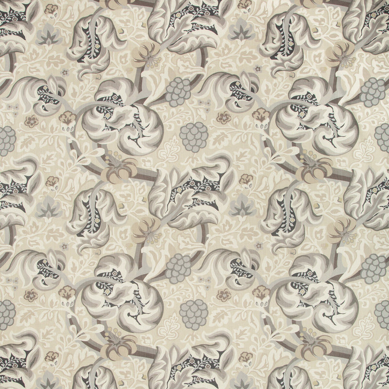 KRAVET BASICS - HULLABALOO- QUARRY - Fabric by the Yard QUARRY