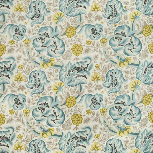 KRAVET BASICS - HULLABALOO- SEAFOAM - Fabric by the Yard SEAFOAM