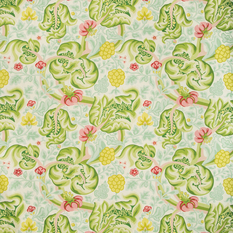 KRAVET BASICS - HULLABALOO- PARROT - Fabric by the Yard PARROT