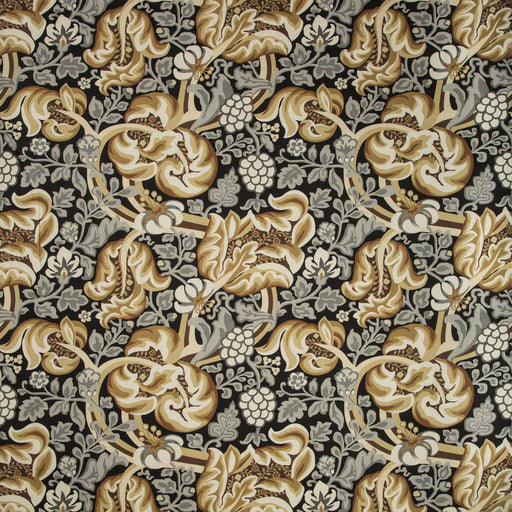 KRAVET BASICS - HULLABALOO- COGNAC - Fabric by the Yard COGNAC