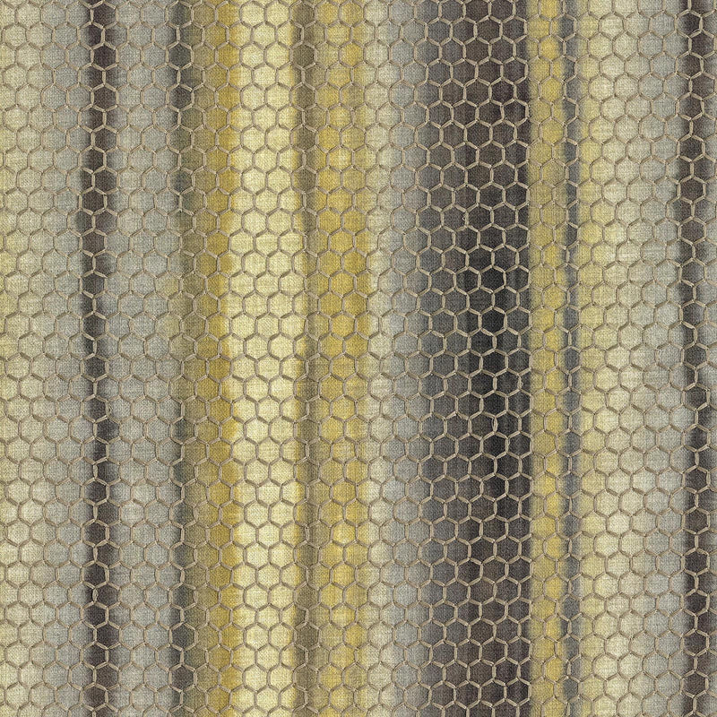 RM Coco - Hive Stripe - Fabric by the Yard - Samples Available Upon Request