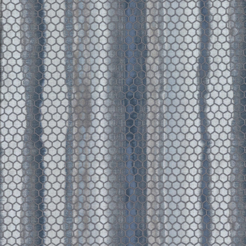 RM Coco - Hive Stripe - Fabric by the Yard - Samples Available Upon Request