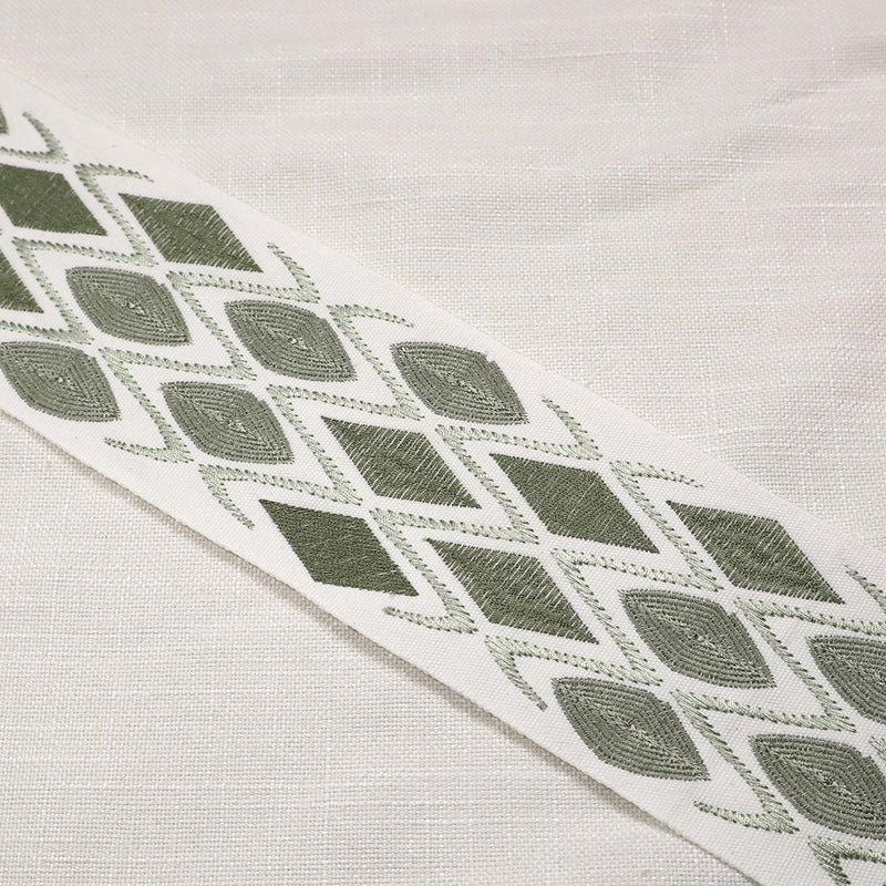 IKATA EMB TAPE - THYME - Mag Fabrics - Trim By The Yard