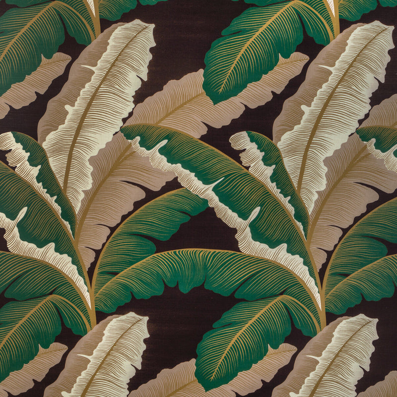 KRAVET COUTURE - ISLA ROYAL- CACAO - Fabric by the Yard CACAO