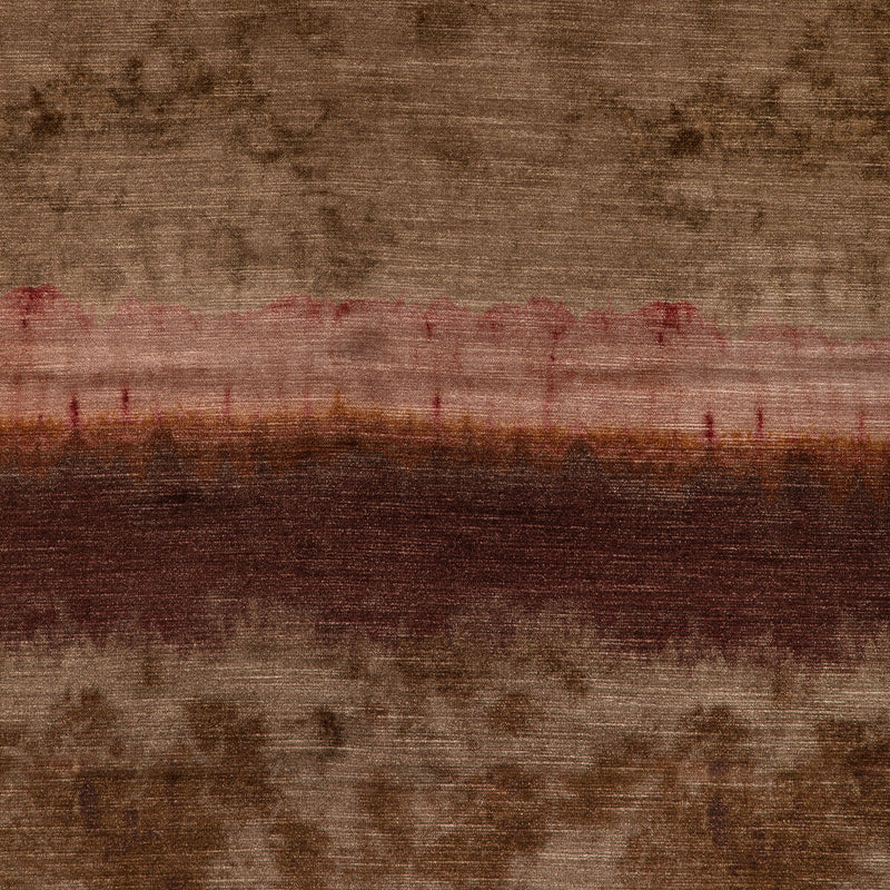 KRAVET COUTURE - IZUMO- MULBERRY - Fabric by the Yard MULBERRY