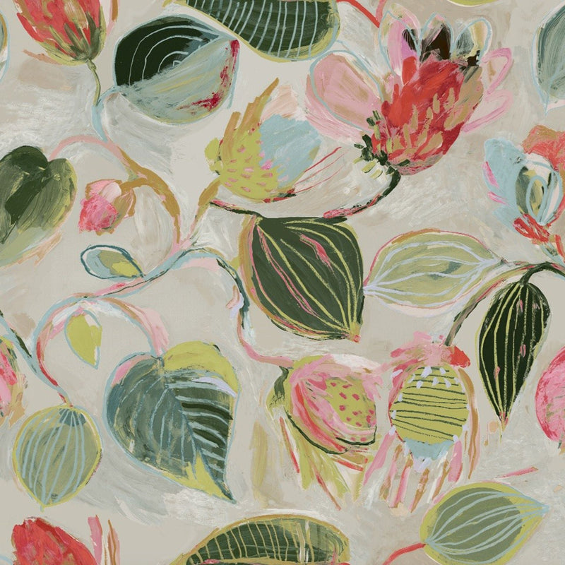 RM Coco - Impressionist Garden - Fabric by the Yard - Samples Available Upon Request