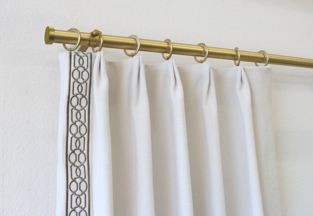 Build Your Own Single Rod Drapery Hardware Set