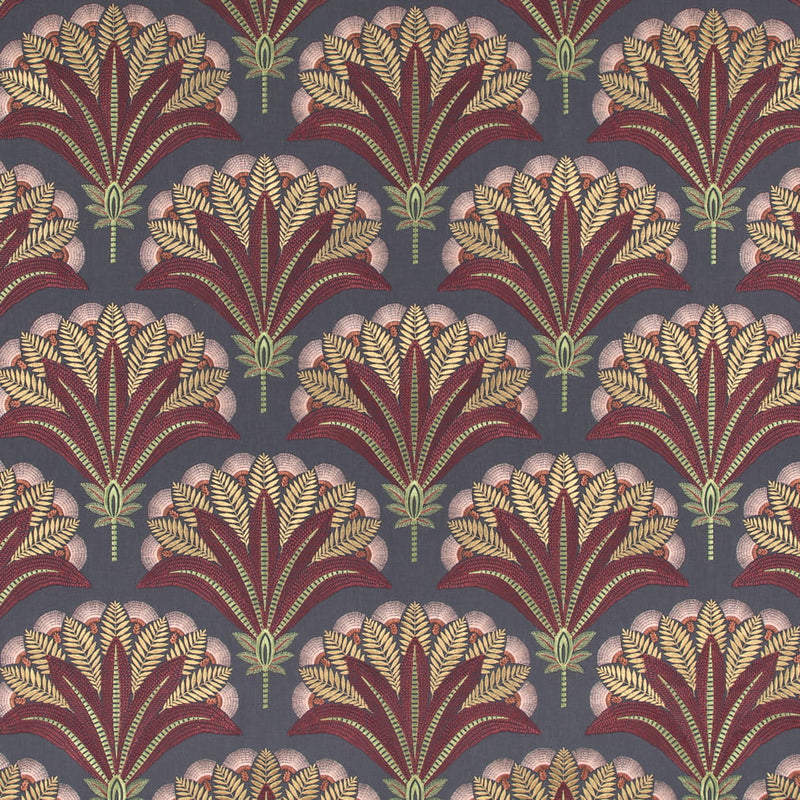 Isadora - Mulberry - 29 Park - Fabric by the Yard