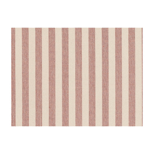 BRUNSCHWIG & FILS - DIRECTIRE STRIPE- PEKIN RED - Fabric by the Yard PEKIN RED