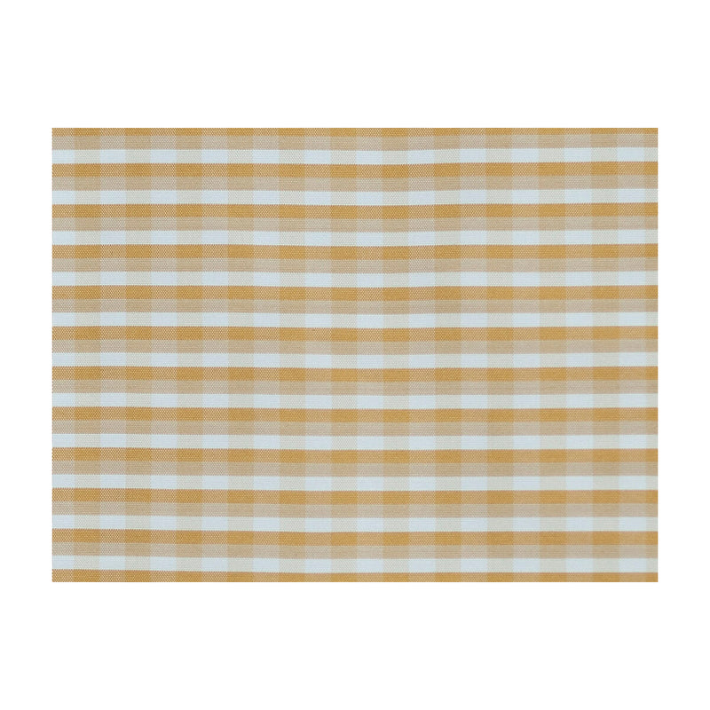 BRUNSCHWIG & FILS - LA STRADA CHECK-  SAFFRON - Fabric by the Yard SAFFRON